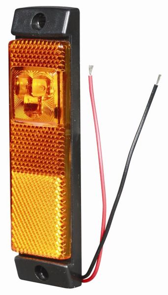 SVETILKA BOČNA MARKIRNA pravokotna ORANŽNA 10/30V 36LED SVETILKA BOČNA MARKIRNA pravokotna ORANŽNA 10/30V 36LED