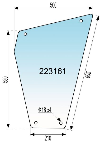 STEKLO KABINE SPREDAJ spodaj LEVO ali DESNO TORPEDO TX80 (izvozni model) STEKLO KABINE SPREDAJ spodaj LEVO ali DESNO TORPEDO TX80 (izvozni model)