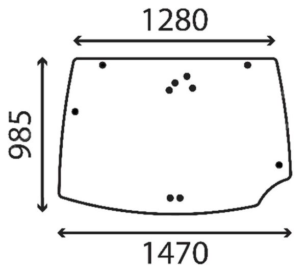 STEKLO KABINE ZADAJ zgoraj (tonirano zeleno) KUBOTA M100GXDTC, M 110GXDTC, M126GXDTC, M135GXDTC/DTSC, M6-101DTC, M6-111DTC, M6-131DTC, M6-141DTC/DTSC STEKLO KABINE ZADAJ zgoraj (tonirano zeleno) KUBOTA M100GXDTC, M 110GXDTC, M126GXDTC, M135GXDTC/DTSC, M6-101DTC, M6-111DTC, M6-131DTC, M6-141DTC/DTSC