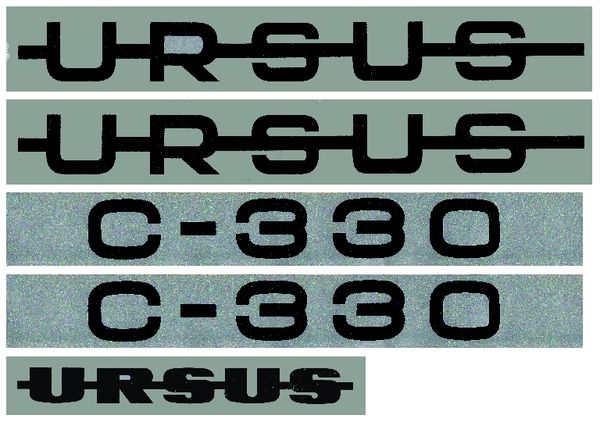 NALEPKA set "URSUS C-330" NALEPKA set "URSUS C-330"