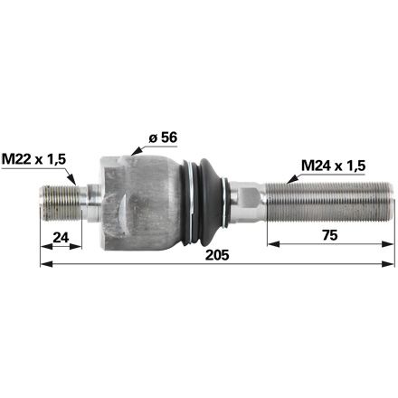 ZGLOB VOLANA AKSIALNI FENDT Favorit 611, 611 LSA, 612, 612 LSA, 614, 614 LSA, 615, 615 LSA