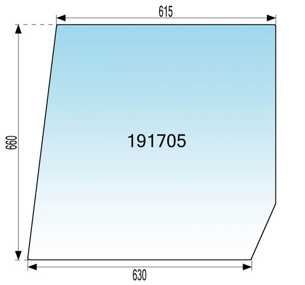 STEKLO KABINE VRATA ZGORNJE IMT 5106-5136