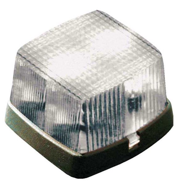 SVETILKA MARKIRNA BELA Z ODSEVNIKOM (kvadratna) AJ.BA (66mmx62mmx40mm) SVETILKA MARKIRNA BELA Z ODSEVNIKOM (kvadratna) AJ.BA (66mmx62mmx40mm)