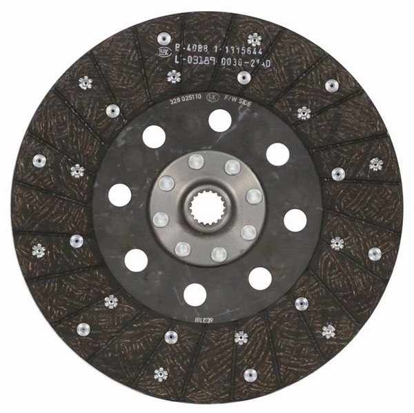 LAMELA SKLOPKE KARDANA fi=280 z=18/22.5x25 LUK VALTRA VALMET 255-305-355-365-405-415-455-465-555-565-655-665