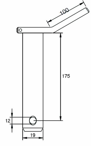 SORNIK Z ROČAJEM fi=19 L=175 SORNIK Z ROČAJEM fi=19 L=175