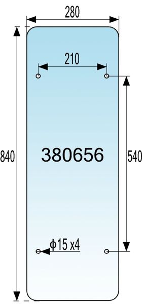 STEKLO KABINE ZADNJE SPODNJE (orig kab) IMT 540 DE LUX - 560 STEKLO KABINE ZADNJE SPODNJE (orig kab) IMT 540 DE LUX - 560