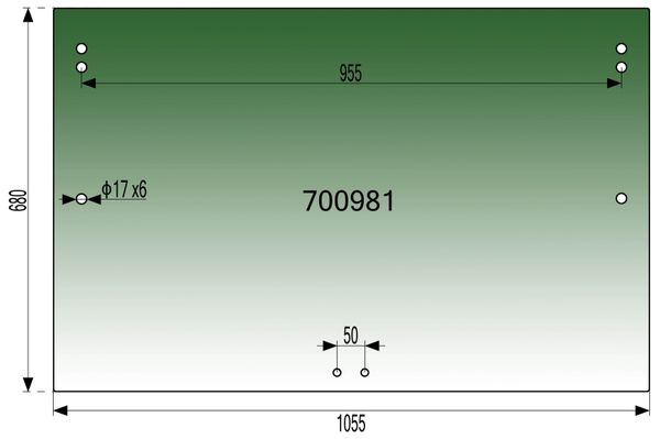 STEKLO KABINE ZADAJ zgoraj STEYR za SK1z enimi vrati Serija 80 8060-8070-8080-8090-8100-8110-8120-8130