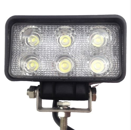 ŽAROMET LED 1200Lm 18W DELOVNI pravokoten 110x78X35 9-32V ŽAROMET LED 1200Lm 18W DELOVNI pravokoten 110x78X35 9-32V