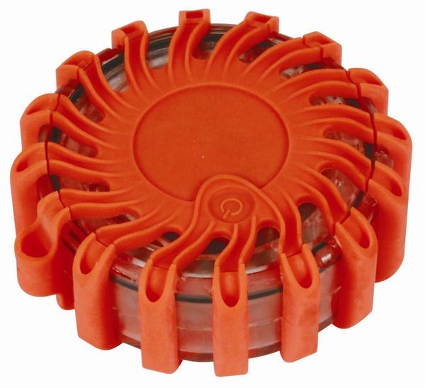 SVETILKA OPOZORILNA (NI ROTACIJSKA) LED (magnetna za priključke traktorjev) na baterijske vložke FLASHPOINT fi=82mm SVETILKA OPOZORILNA (NI ROTACIJSKA) LED (magnetna za priključke traktorjev) na baterijske vložke FLASHPOINT fi=82mm