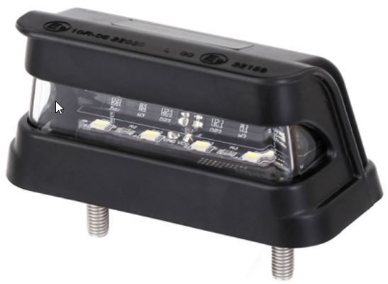 SVETILKA TABLICE REGISTRSKE LED 12/24V 4 LED lučke s kablom 30cm SVETILKA TABLICE REGISTRSKE LED 12/24V 4 LED lučke s kablom 30cm