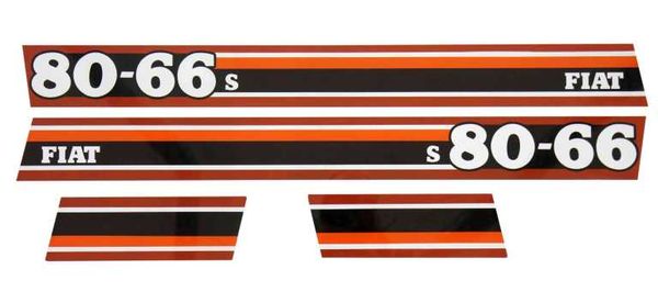 NALEPKA SET "FIAT 80-66s" NALEPKA SET "FIAT 80-66s"