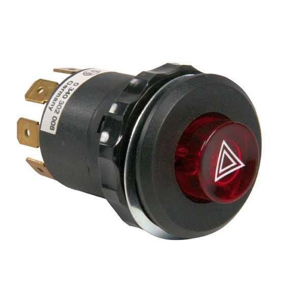 STIKALO UTRIPALK VARNOSTNIH BOSCH SAME (Obremenitev: 6x21W+1.2W/24V Pritrditev: z narebričeno matico Fivgradnje=30.5mm Za debelino stene do 4mm P STIKALO UTRIPALK VARNOSTNIH BOSCH SAME (Obremenitev: 6x21W+1.2W/24V Pritrditev: z narebričeno matico Fivgradnje=30.5mm Za debelino stene do 4mm P