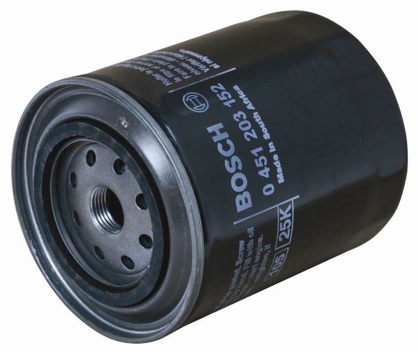 FILTER OLJA MOTORJA P3152 BOSCH (brez cevke, ventil ima na dnu !!) SAME Tiger 100-105,  Buffalo 120-130,  Panther 88-90-95,  Drago 100-120,  Jaguar 95