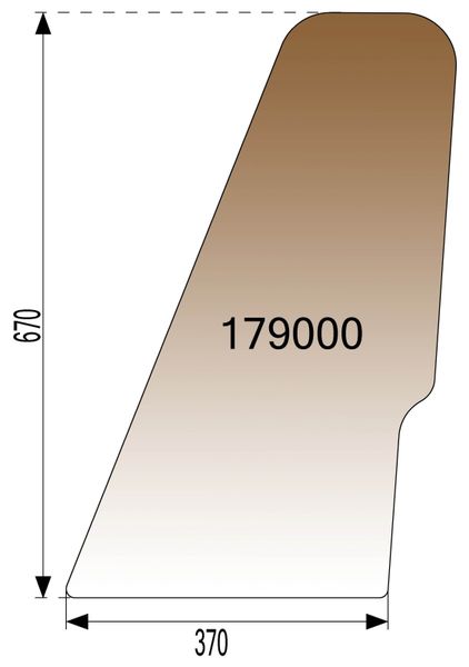 STEKLO KABINE VRAT spodaj LEVO ali DESNO (tonirano rjavo) SAME Solar 50 STEKLO KABINE VRAT spodaj LEVO ali DESNO (tonirano rjavo) SAME Solar 50