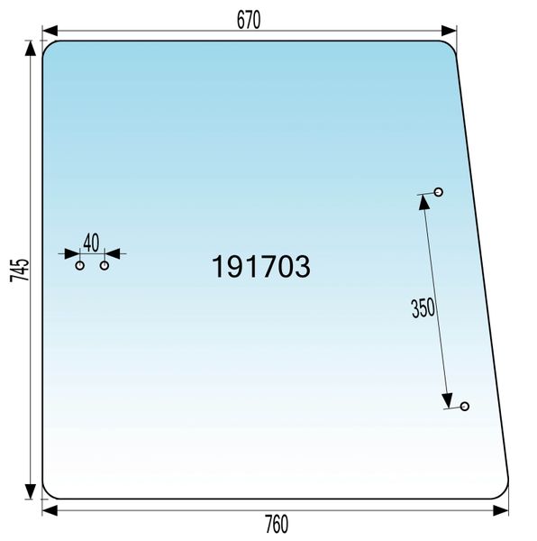 STEKLO KABINE PREDNJE IMT 5106-5136