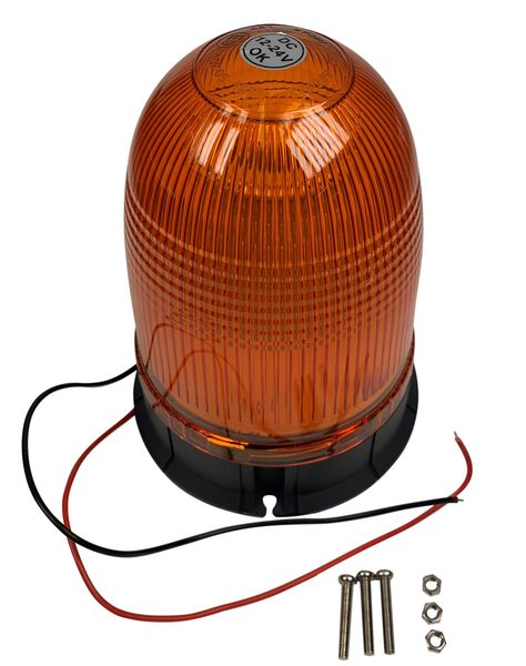 SVETILKA ROTACIJSKA LED brez magneta fi=128mm h=257mm 12V, tip svetila B; standard IP56 SVETILKA ROTACIJSKA LED brez magneta fi=128mm h=257mm 12V, tip svetila B; standard IP56